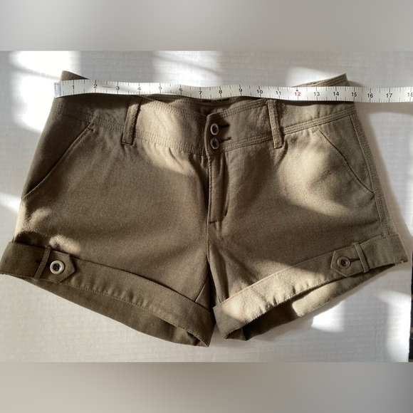 Free People vintage wool rayon lined short Shorts - Picture 5 of 15